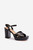 black - Heel sandals model 195543 Step in style U704-195543