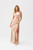 beige - Long dress model 192549 Roco Fashion U704-192549