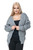 grey - Cardigan model 131589 PeeKaBoo U704-131589 grey - Cardigan model 131589 PeeKaBoo U704-131589