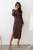 brown - Daydress model 205917 IVON U704-205917 brown - Daydress model 205917 IVON U704-205917