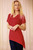 red - Blouse model 214241 Mirale U704-214241