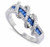 Color: ROYAL BLUE,Size: 8 - Prosper Rings In Various Colors And Combinations K290-47681768816913