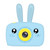 Color: Blue - Children's camera Q119-CJXFZNZN00420-Blue