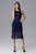 navy blue - Evening dress model 126199 Figl U704-126199