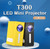 T300 LED Mini Projector Portable Kids Home RC Media Audio Player yellow_British regulatory K484-PEL_0H9FLSPP