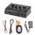 Karaoke Sound Mixer Audio System Dual Mic Input Portable Mini Digital Karaoke Machine Mixer Black K484-PEL_0GJTZQPZ