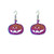 Halloween Jewelry Popular Cool and Funny Colorful Gradient Earrings - Pumpkin A392-fear8421
