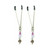 Sex Kitten Clamps Purple Swirls A451-A00529