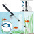Waste Remover Filters Tools Aquarium Fish Tank Pipe Vacuum Suction Filter Battery Operated Water Ch F640-3256806883782029