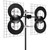 Antennas Direct C4-CJM ClearStream 4 Quad-Loop UHF Outdoor Antenna with 20" Mount R810-ADIC4CJM