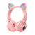 STN26 Headphones With Built-in Microphone Colorful Lights Cat Ear Shape Over Ear Wireless Headphone K484-PEL_0QPLZLV8