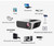 T500 Mini Projector 1080P High Definition LED Home Digital Projector Portable for Mobile Phone whit K484-PEL_0EOH2U2C