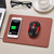 Color: BROWN - Superpower Pad 2 In 1 iPhone Wireless Charger, And Mouse Pad K290-39271461486678
