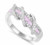Color: LIGHT PINK,Size: 9 - Prosper Rings In Various Colors And Combinations K290-47681769079057