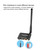 AYW02 Wireless Audio Transmitter Receiver Home Stereo 2.4G Wireless Audio Adapter 3.5mm AUX Stereo  K484-PEL_0S505BHT
