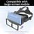 3d Virtual Reality Gaming Glasses Headset Dual Adjustable Focal Lengths Vr Glasses For 4.5-7.0 Inch K484-PEL_0NU0YOPG