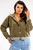 green - Sweatshirt model 187132 awama U704-187132