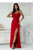 red - Long dress model 208892 With You U704-208892