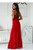 red - Long dress model 208892 With You U704-208892