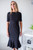 black - Cocktail dress model 121359 Jersa U704-121359