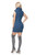 navy blue - Daydress model 131594 PeeKaBoo U704-131594