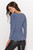 blue - Blouse model 186779 Numinou U704-186779