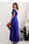 blue - Long dress model 208852 With You U704-208852