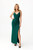 green - Long dress model 203383 Roco Fashion U704-203383