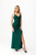 green - Long dress model 203383 Roco Fashion U704-203383