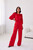 red - Women trousers model 194763 Roco Fashion U704-194763