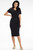 black - Daydress model 195880 awama U704-195880