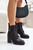 black - Heel boots model 201004 Step in style U704-201004