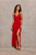 red - Long dress model 203378 Roco Fashion U704-203378