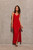 red - Long dress model 203378 Roco Fashion U704-203378