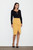 yellow - Classic skirt model 111094 Figl U704-111094