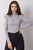 grey - Turtleneck model 173406 Rue Paris U704-173406