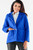 blue - Jacket model 173865 awama U704-173865