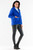 blue - Jacket model 173865 awama U704-173865
