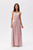 pink - Long dress model 210977 Roco Fashion U704-210977