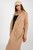 beige - Coat model 172452 Och Bella U704-172452