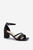 black - Heel sandals model 196653 Step in style U704-196653