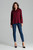 red - Long sleeve shirt model 135872 Lenitif U704-135872