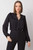 black - Long sleeve shirt model 159782 Och Bella U704-159782