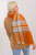 orange - Shawl model 190565 AT U704-190565