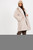 beige - Coat model 173335 Och Bella U704-173335
