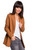 brown - Jacket model 128258 BeWear U704-128258