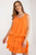 orange - Daydress model 181158 Och Bella U704-181158