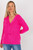 pink - Cardigan model 174744 Rue Paris U704-174744
