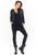 black - Tracksuit trousers model 149776 awama U704-149776