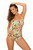yellow - Swimsuit one piece model 179637 Marko U704-179637